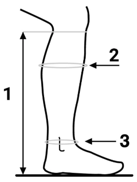 Afbeelding maattabel Horka Outdoor